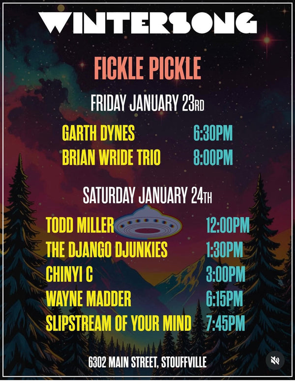 Live Music Weekend at the Fickle Pickle Restaurant